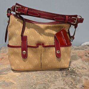 Dooney & Bourke Tan and Red Women's Bag